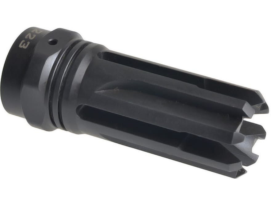 Strike Industries Venom Flash Hider 7.62mm 5/8-24 Thread Steel Matte