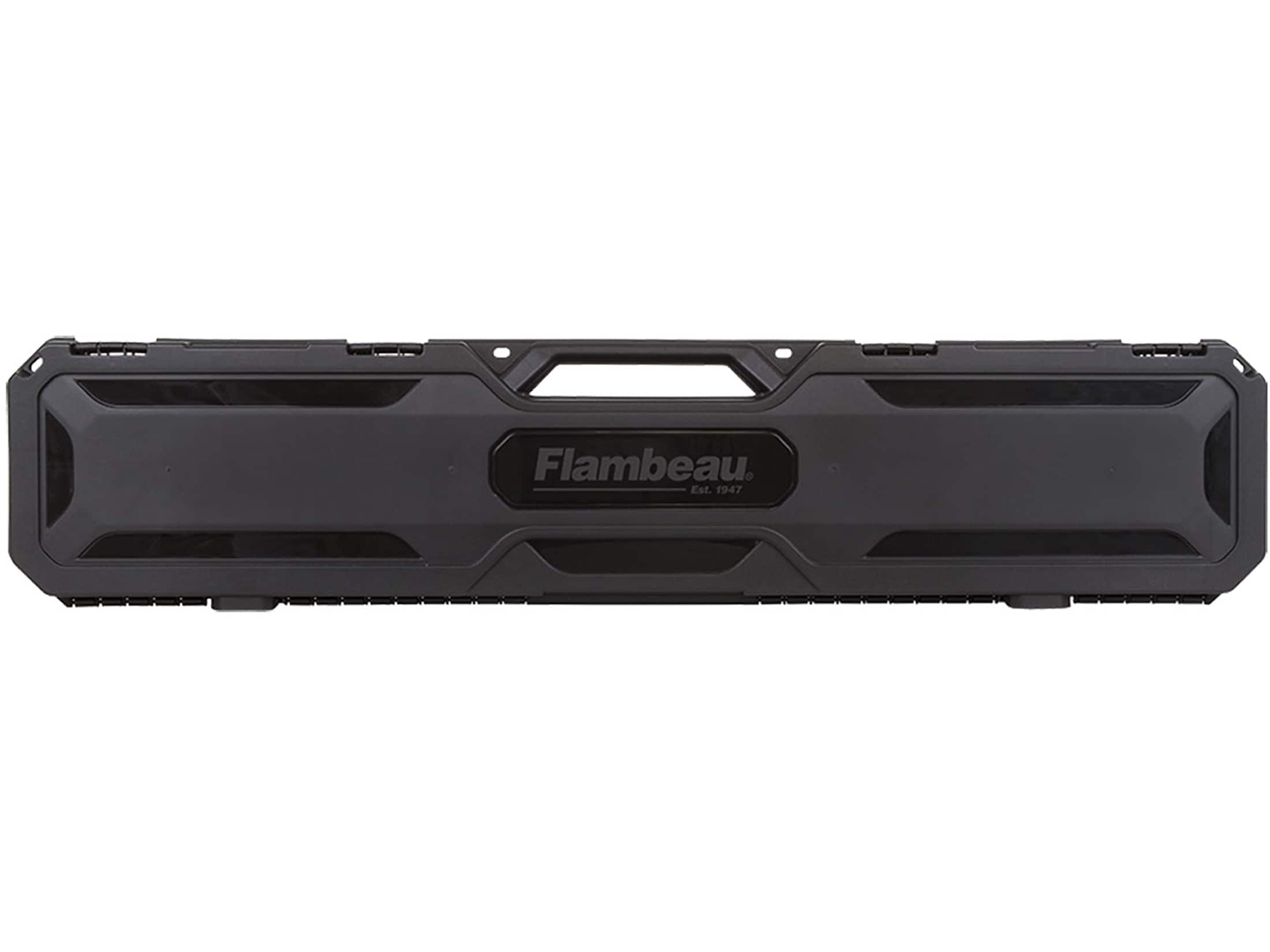 Flambeau Express Scoped Rifle Case 46 Polymer Black