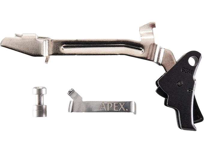 Apex Tactical Action Enhancement Kit Glock Gen 3, Gen 4 9mm Luger, 40 S&W Aluminum Black