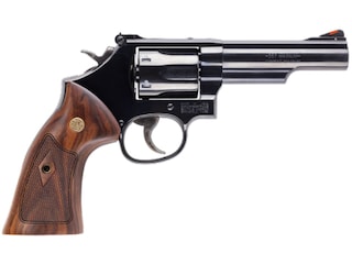 Smith & Wesson Model 19 Classic Revolver 357 Magnum 4.25" Barrel 6-Round Blued Custom Wood image