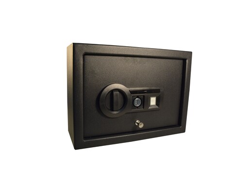 Stack On Pistol Drawer Safe Biometric Lock Black