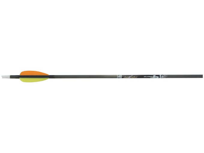 Gold Tip Lightning Youth Carbon Arrow 2.5" Vanes Black Pack of 3