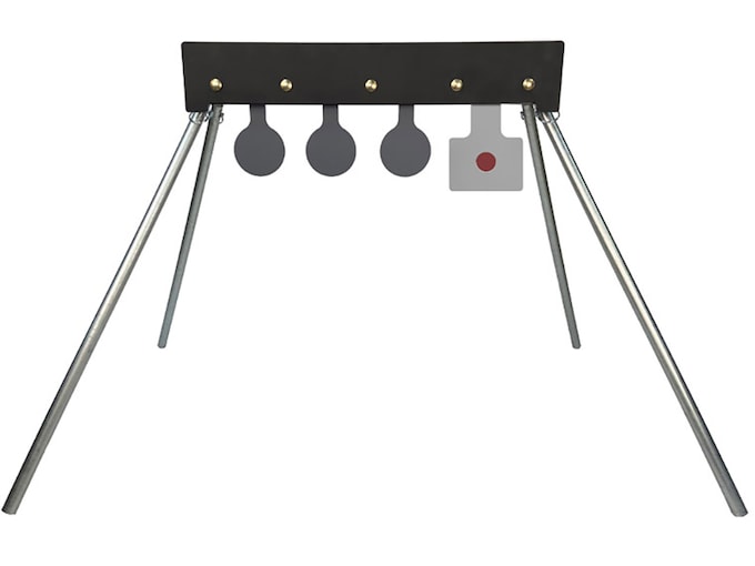 Challenge Targets Shoot-to-Reset Plate Rack Steel Target