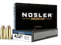 Nosler ASP 45 ACP Ammo 230 Grain Jacketed Hollow Point Box of 50