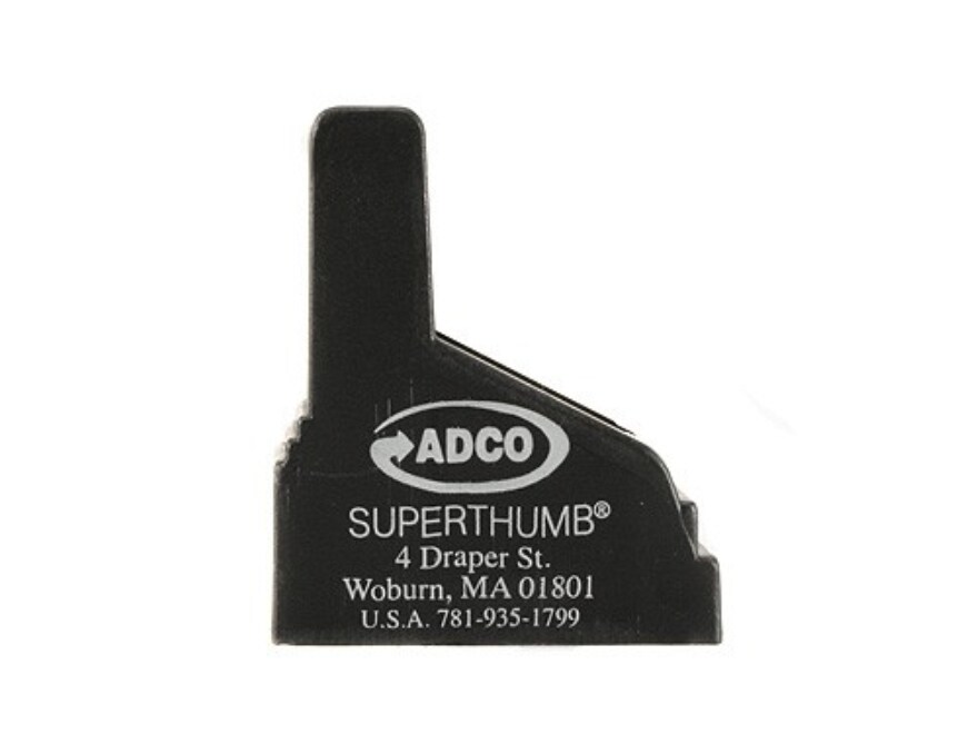 ADCO ST1 Black Super Thumb Magazine MAG Loader Speedloader For 9mm/40 S&W 