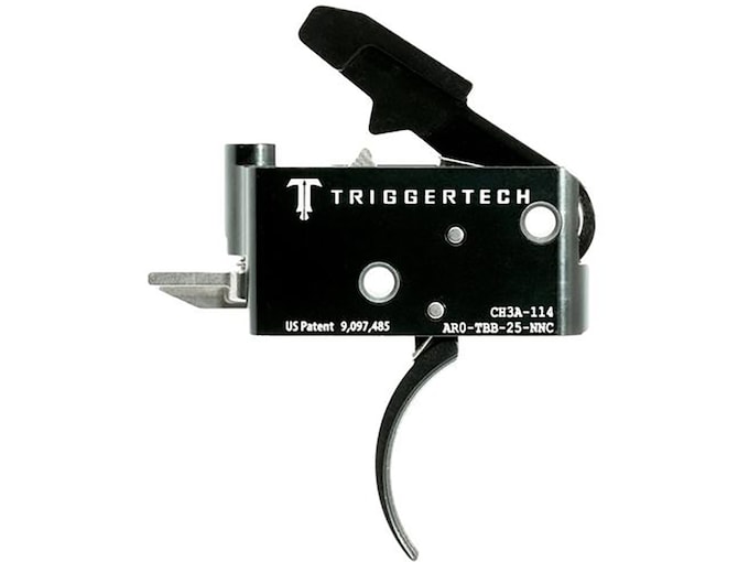 TriggerTech Adaptable Primary Trigger Group AR-15, LR-308 Two Stage Silver