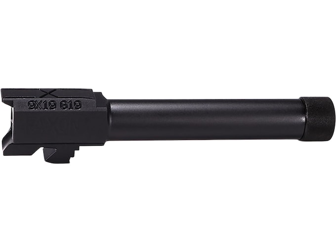 Faxon Duty Series Barrel Glock 19 9mm Luger 1 in 10" Twist 1/2"-28 Thread Steel Nitride