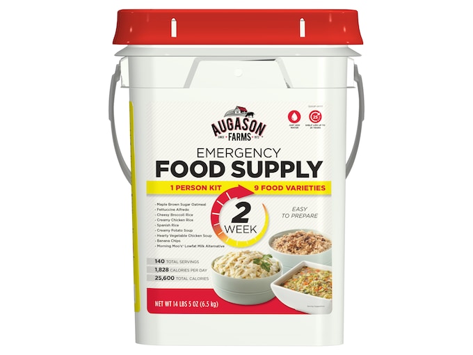 Augason Farms 2-Week 1-Person Emergency Food Supply Kit 14 lbs