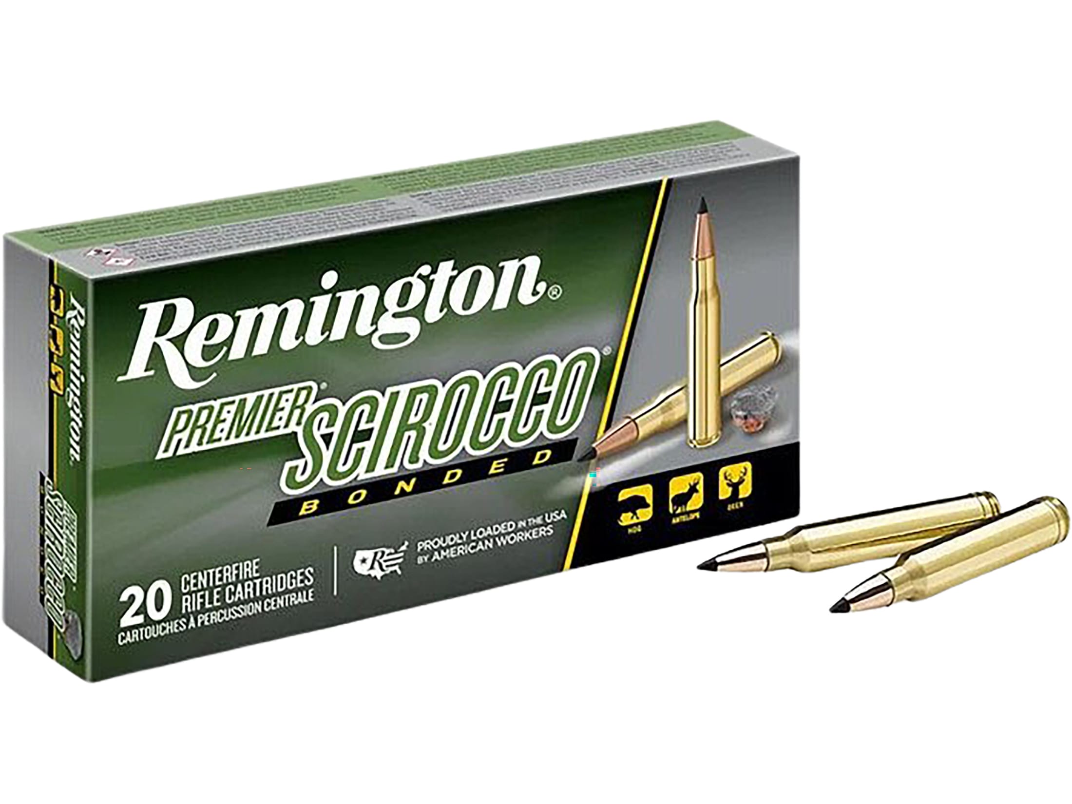 Remington Premier 243 Winchester Ammo 90 Grain Swift Scirocco II