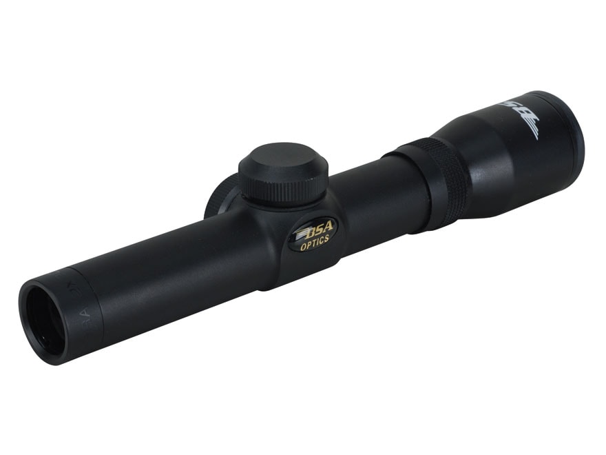 BSA Edge Pistol Scope 2x 20mm Duplex Reticle Matte Black