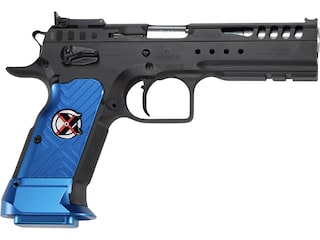 Tanfoglio Limited Master Xtreme Semi-Automatic Pistol 9mm Luger 4.75" Barrel 19-Round Black Blue image