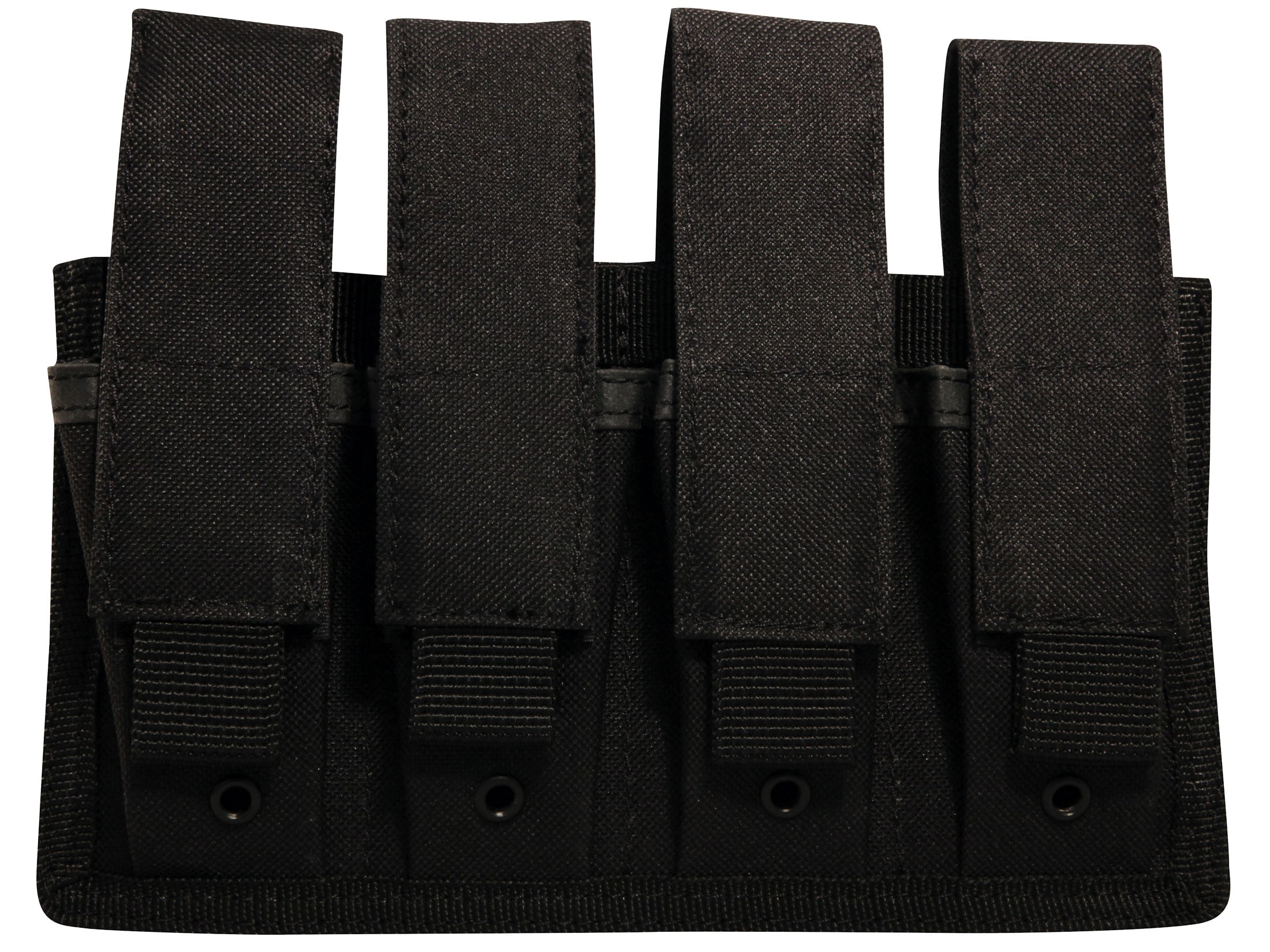 Double Pistol Mag Pouch Holder Molle For 9mm & .45 & .40 Dual Magazine Tactical 