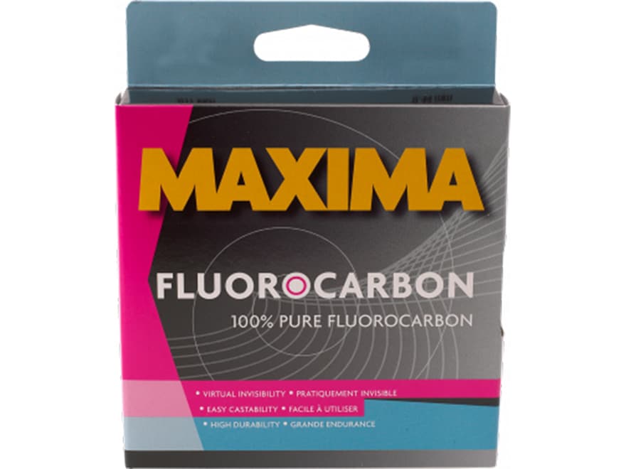 Maxima Fluorocarbon Fishing Line 6lb 200yd Clear
