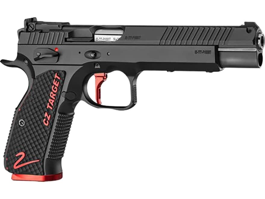 CZ Shadow 2 Target 9mm Luger Pistol 6 Barrel 17+1 Round Nitride Slide