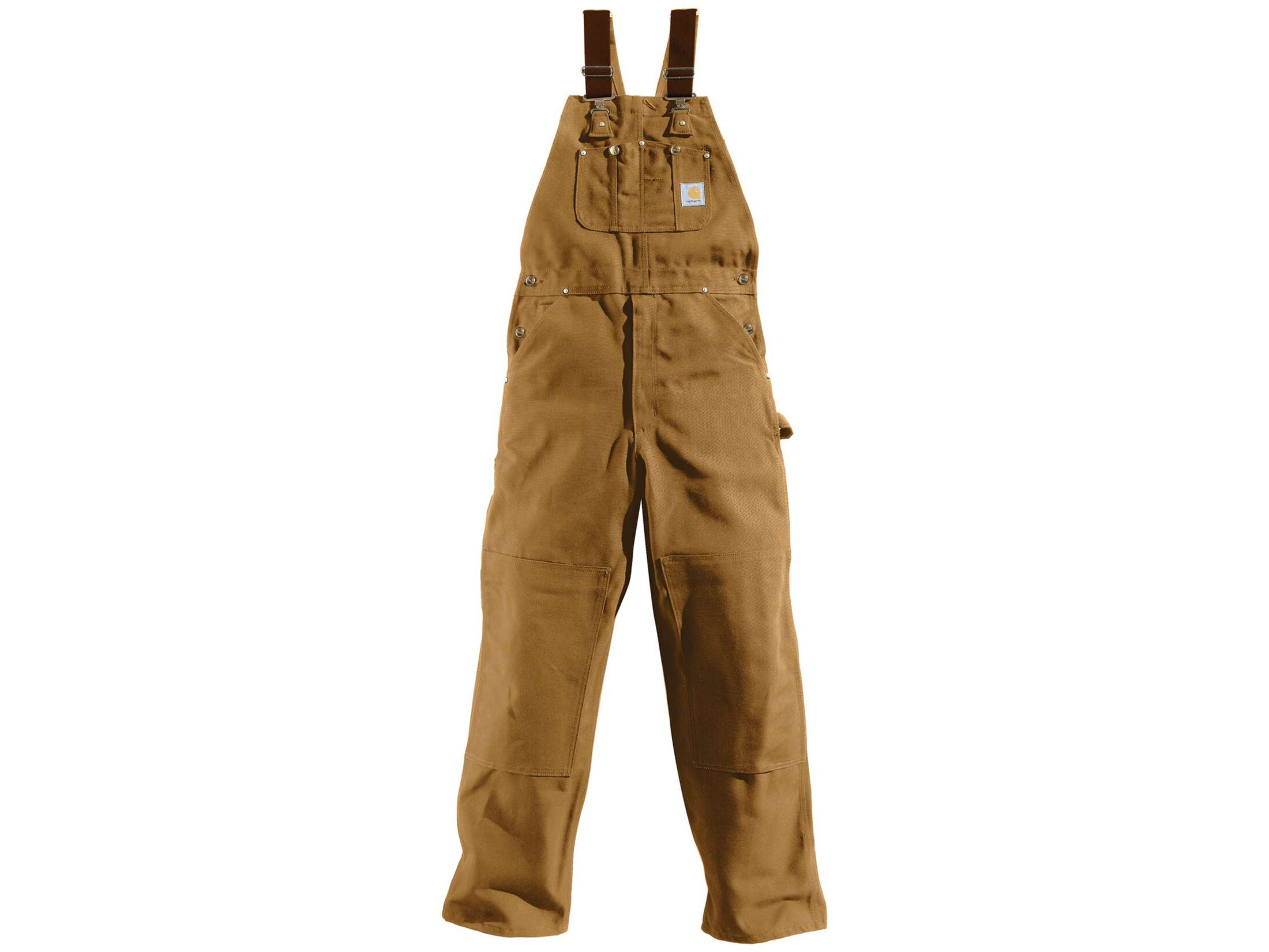 carhartt men's unlined duck bib overalls