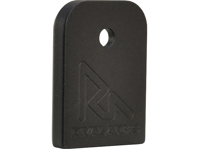 Rival Arms Magazine Base Pad Glock 17, 19, 22, 23, 32, 34, 35 Aluminum Black