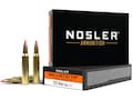 Nosler BT Varmint 223 Remington Ammo 55 Grain Nosler Ballistic Tip Polymer Tip Box of 20