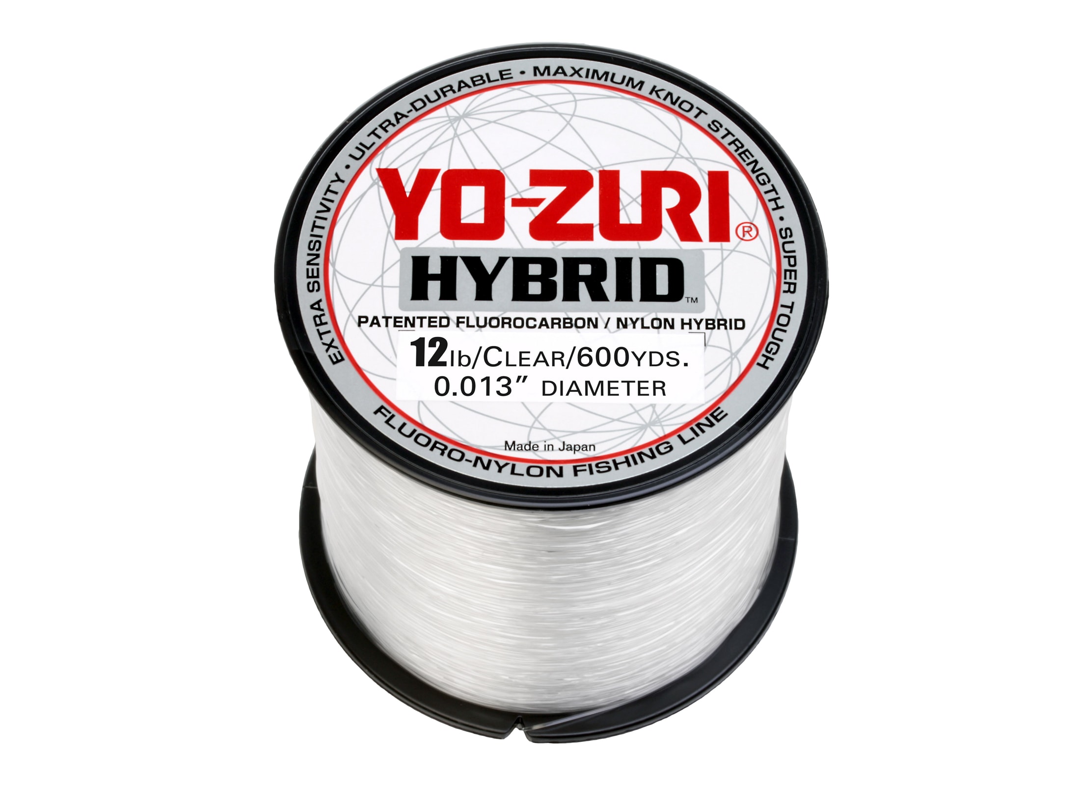 Yo-Zuri Hybrid Fluorocarbon Fishing Line 20lb 600yd Clear