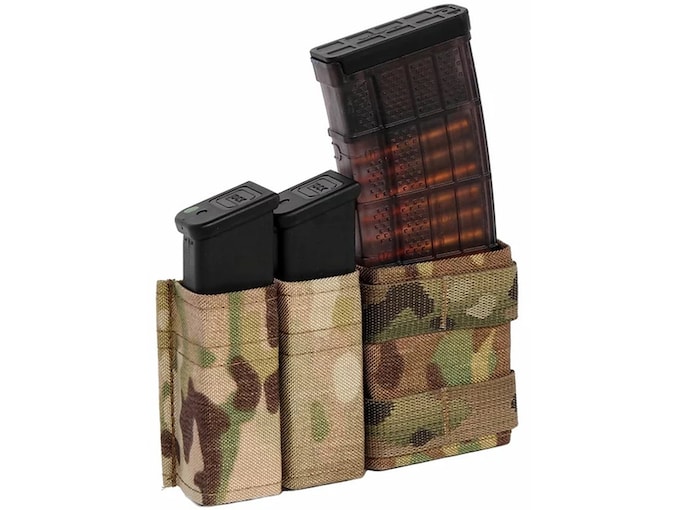 Esstac KYWI Short 1+2 Side By Side AR15 Pistol Mag Pouch Nylon