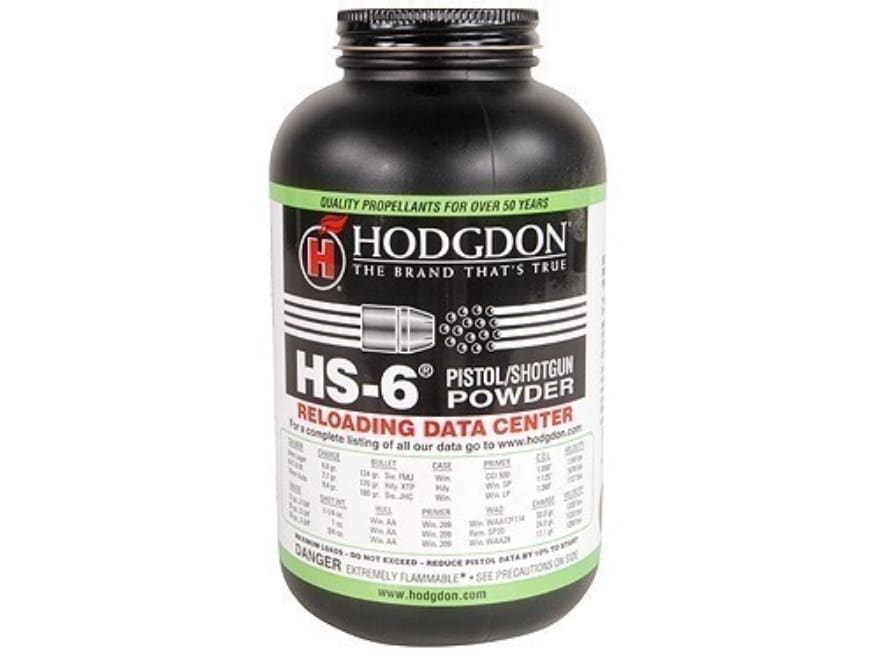 Hodgdon HS6 Smokeless Gun Powder 1 lb