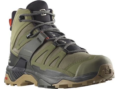 Izar fenómeno aprender Salomon X Ultra 4 Mid GTX Hiking Boots Synthetic Kelp/Black/Safari