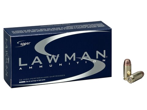 Speer Lawman Ammunition 9mm Luger 124 Grain Full Metal Jacket 