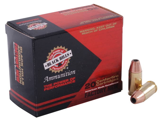 Black Hills Ammo 380 ACP 90 Grain Jacketed Hollow Point Box of 20