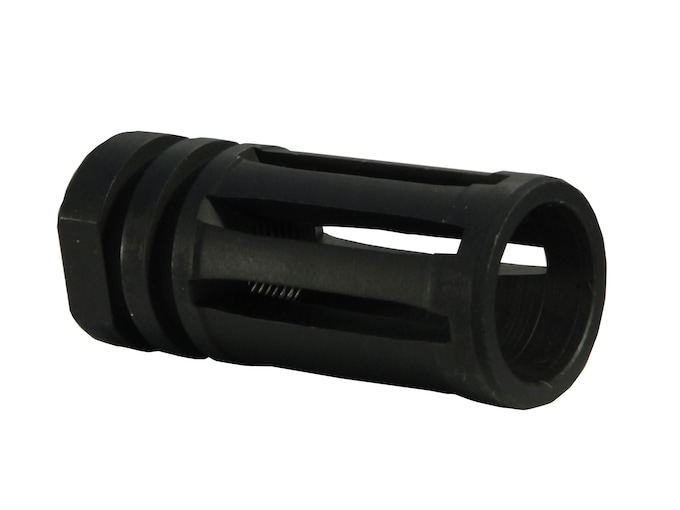 Schuster Extended A2 Flash Hider 1/2"-28 Thread 5.56/223 AR-15 Matte