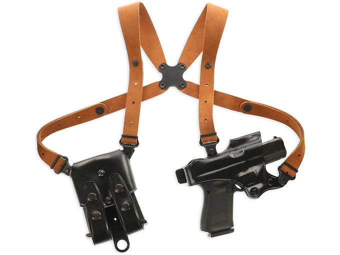 Galco Jackass Rig Shoulder Holster Left Hand HK USP Compact 9/40