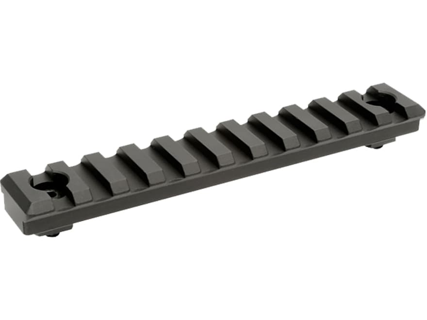 Midwest Industries M-LOK Picatinny Rail Section 9-Slot Aluminum Black