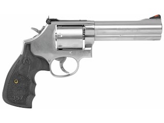 Smith & Wesson Model 686 Plus Revolver 357 Magnum 5" Barrel 7-Round Stainless Black image