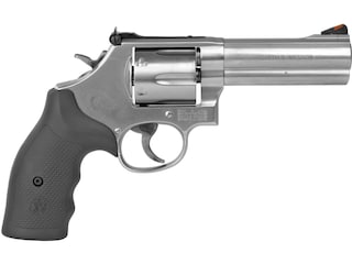 Smith & Wesson Model 686 Revolver 357 Magnum 4.125" Barrel 6-Round Stainless Black image