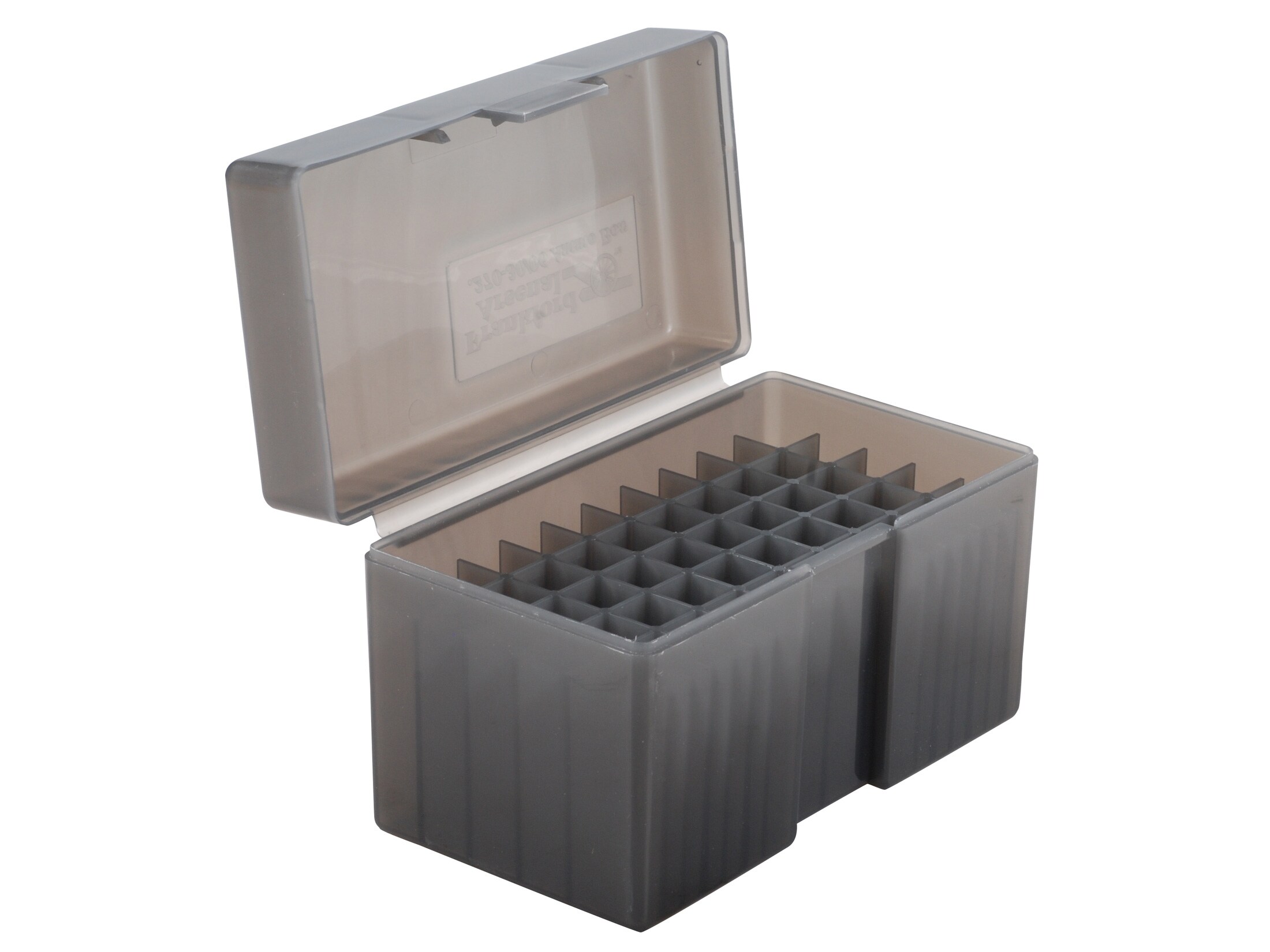 Case .270 Ammo Box SMOKE COLOR .270 Storage 50 Rnd 30-06 3 x 30-06 