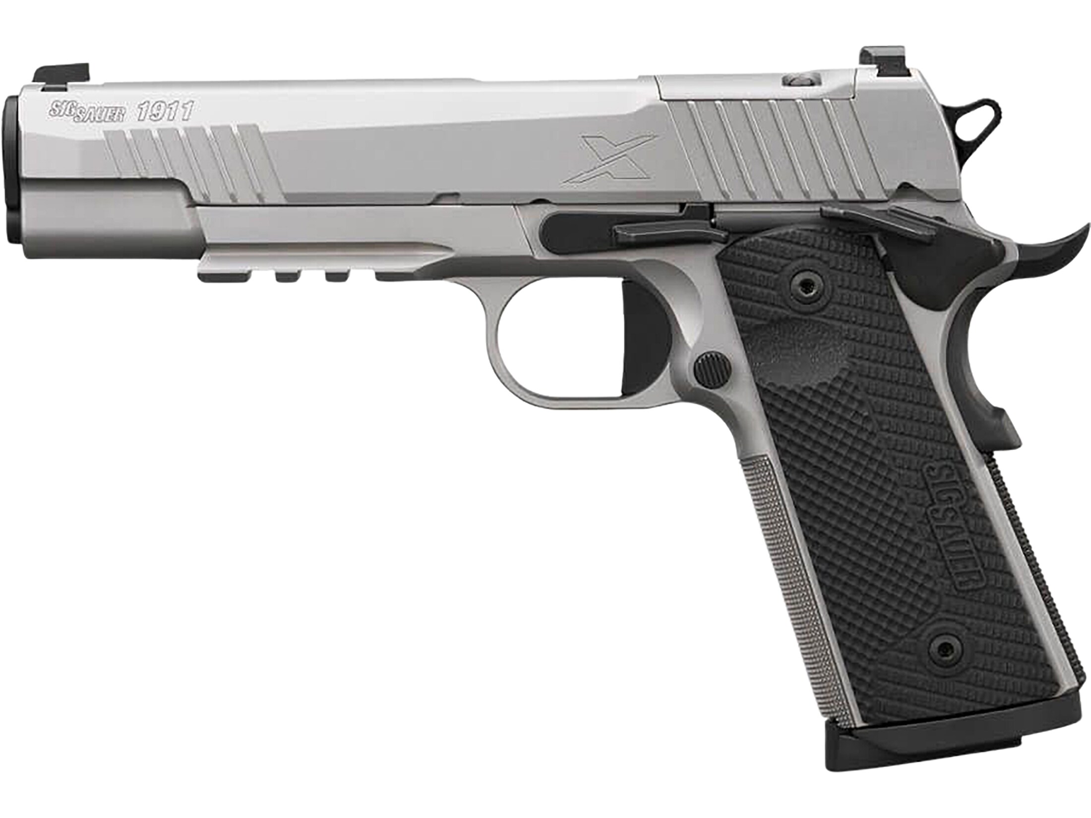 Sig Sauer 1911 X 45 ACP Pistol 5 Barrel 8+1 Round Bead Blasted