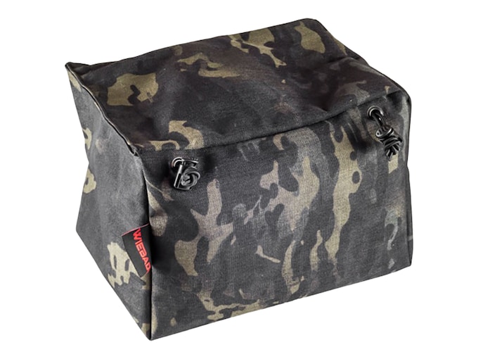 Wiebad Strapless Pump Pillow Shooting Rest Bag Multicam Black