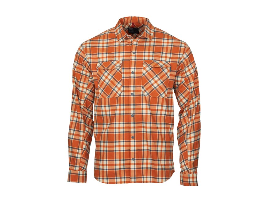 新品同様！　Magpul BRODIE FLANNEL シャツ Magpul Men's Logger Flannel Shirt Long Sleeve Cotton Rust Medium