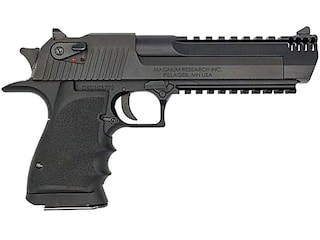 Magnum Research Desert Eagle Mark XIX Semi Automatic Pistol 44 Remington Magnum 6" Barrel 8+1-Round Carbon Steel Black image