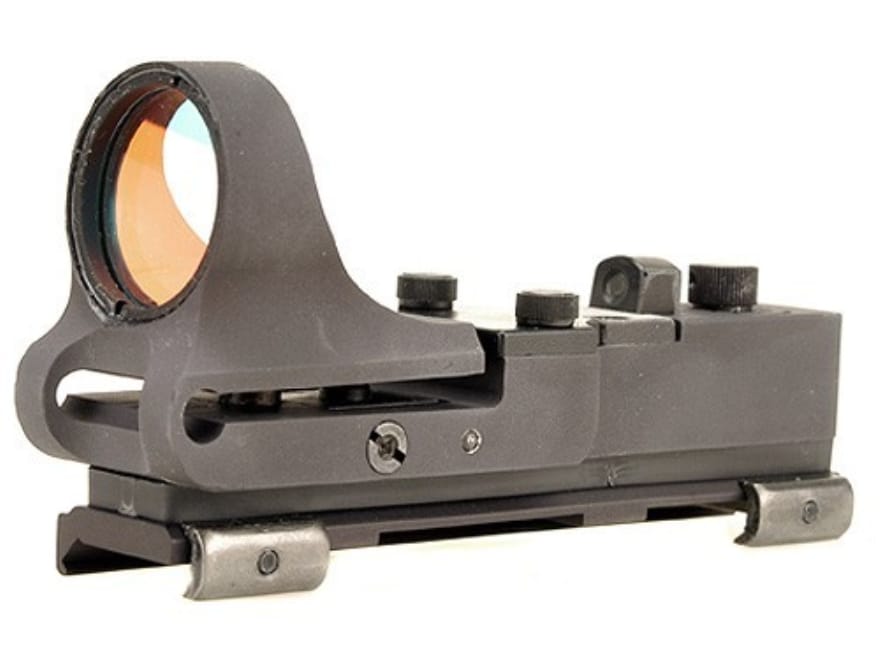 C-MORE Systems Tactical Railway Red Dot Sight with Click Switch 
