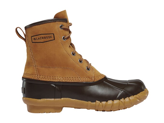 LaCrosse Uplander II 6 Hunting Boots Leather/Rubber Brown Women's 9 D