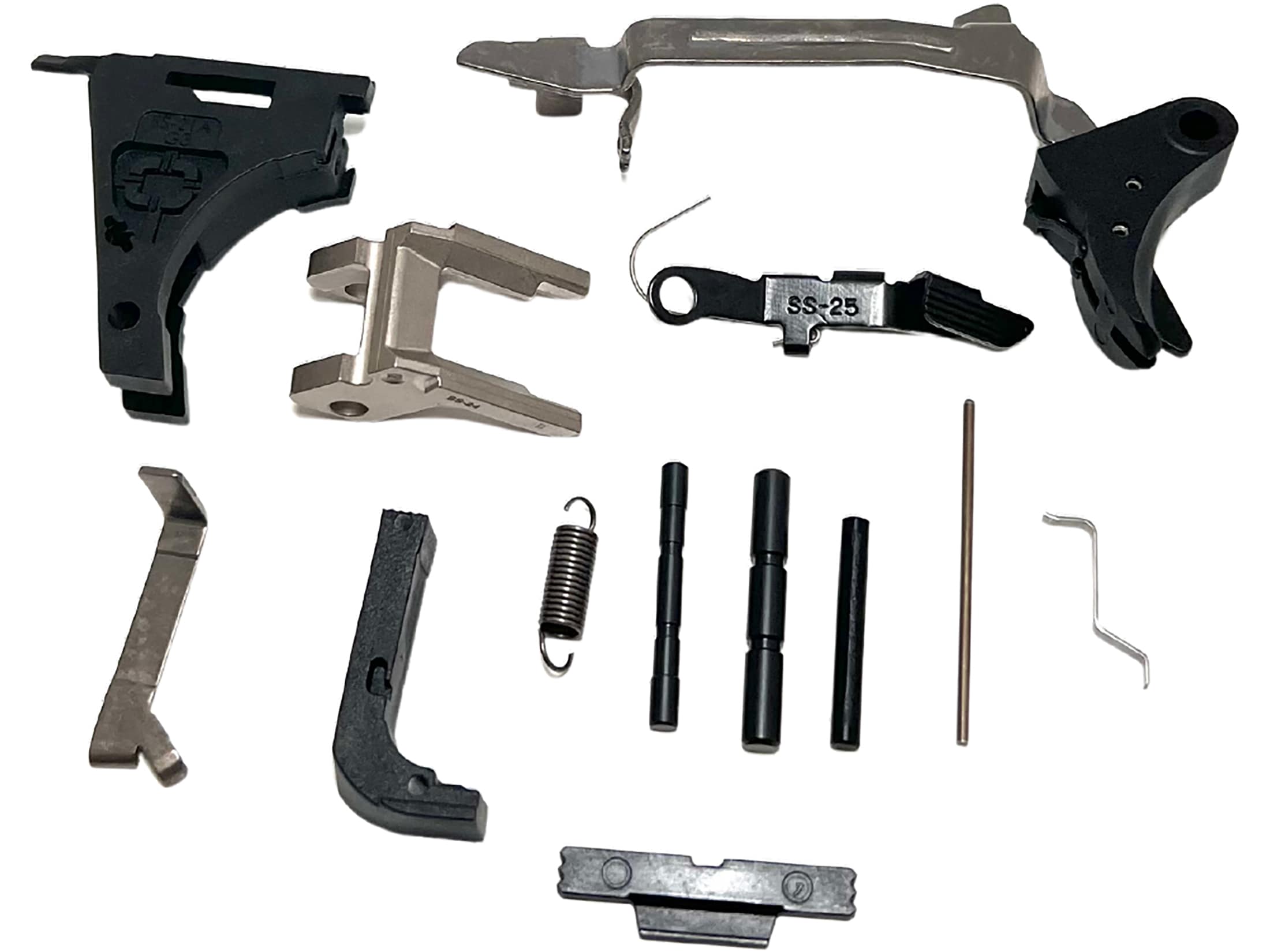 Lower Frame Parts Kit for glock 17 Generation 1 - 3 Custom Coated