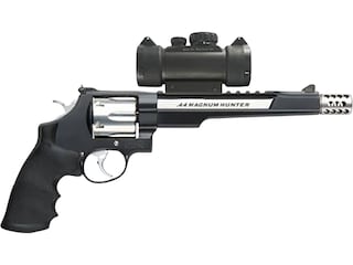 Smith & Wesson Performance Center Model 629 Magnum Hunter Revolver 44 Remington Magnum 7.5" Barrel 6-Round Stainless Black image
