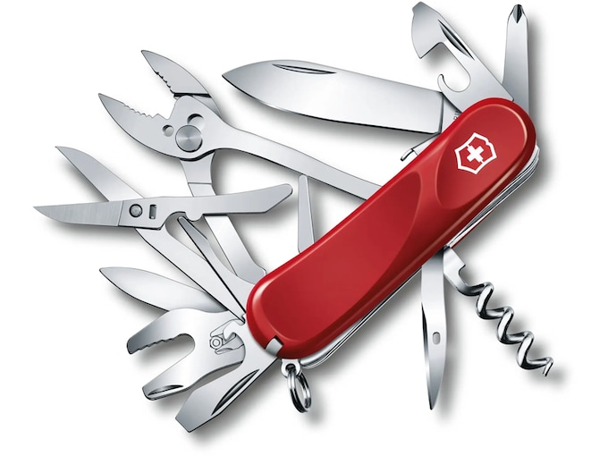 Victorinox Swiss Army Evolution S557 Folding Pocket Knife SS Blade