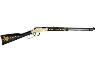 Henry Golden Boy Texas Lever Action Rimfire Rifle 22 Long Rifle 20" Barrel Blued and Black Walnut Straight Grip image