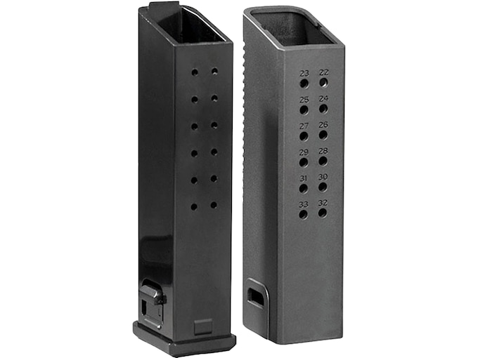 Kriss Magazine Extension Kit Gen 2 Glock 21, 21SF, Kriss Vector +17-Round 45 ACP Polymer Black