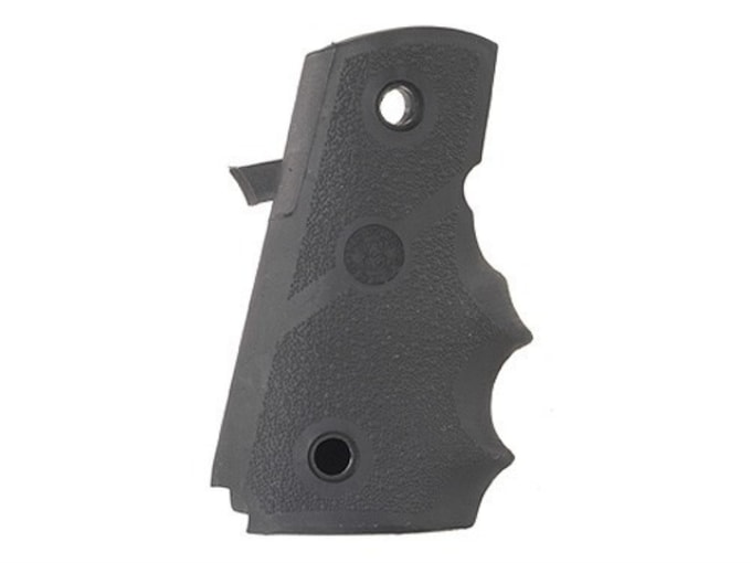 Hogue Wraparound Rubber Grips with Finger Grooves Para-Ordnance P12 Black