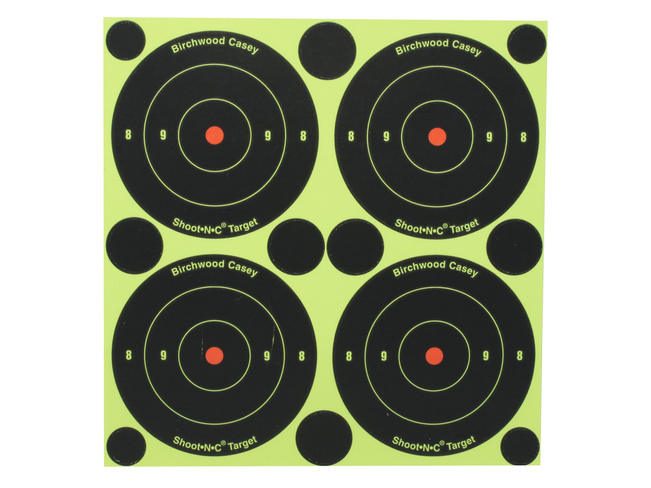 Birchwood 34825 Casey Shoot-N-C Targets 8-Inch Round Bulls Eye Target for sale online 