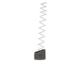 Arredondo Checkered Extended Magazine Base Pad +5 for Glock 20, 21 Nylon Black and 10% Extra Power Spring