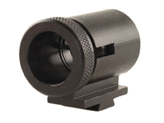Lyman Globe Front Target Sight #20MJT .700" Height .3/8" Dovetail with Insert Set Steel Blue