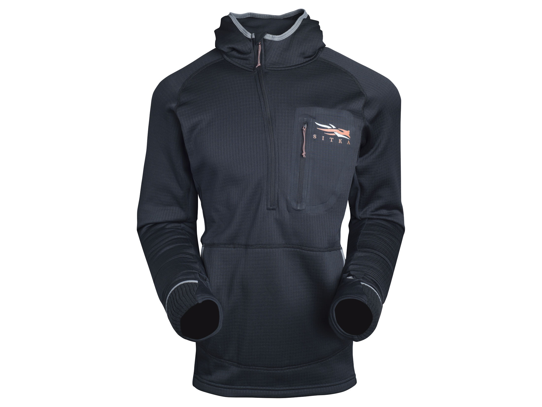 sitka black hoodie