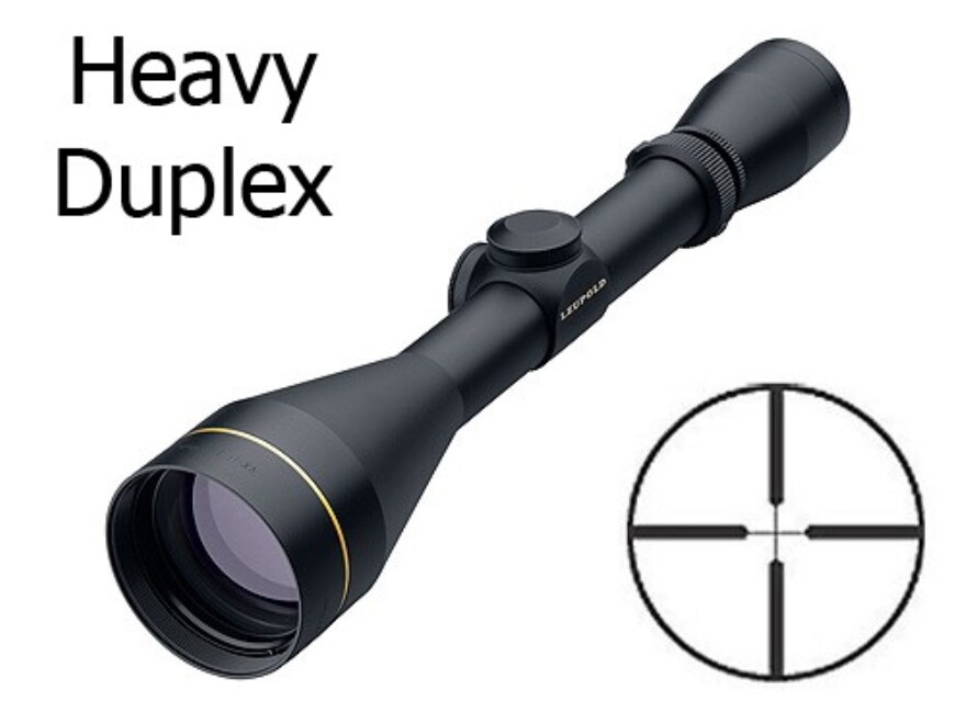 Leupold Vx Ii Rifle Scope 3 9x 50mm Heavy Duplex Reticle Matte